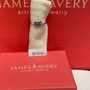 James Avery Delicate Heart Knot Ring